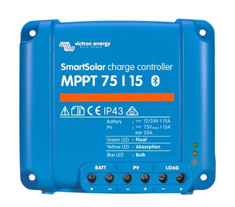 SCC075015060R MPPT solární regulátor Victron Energy SmartSolar 75/15