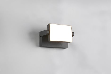 246860142 KANSAS venkovní nástěnné svítidlo SMD LED 10W/1000lm 3000K IP54, antracit 1