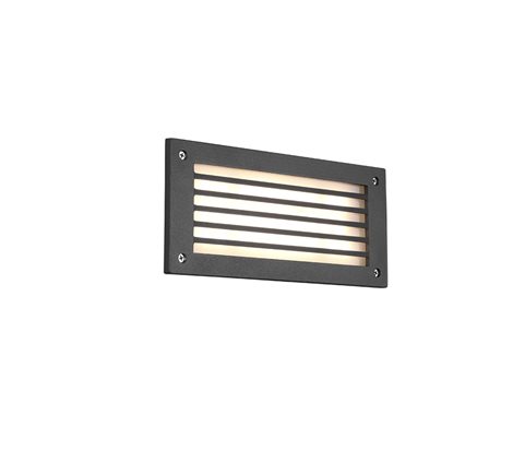 251160142 LED venkovní nástěnné svítidlo Hardey 1x9W 900lm 3000K IP44 - antracit 1