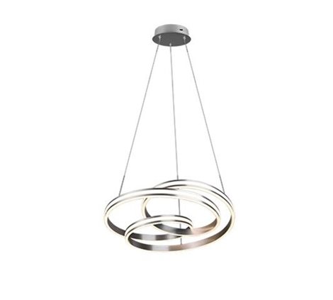 TRIO YARA SVÍTIDLO ZÁVĚSNÉ LED 60W 7200lm 2300/3000/4000K, matný nikl 1