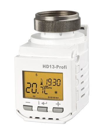 HD13-Profi Hlavice digitální termostatická-PROG.