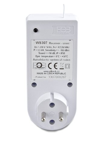 WS306 Přijímač GONG pro systém WS3xx 3