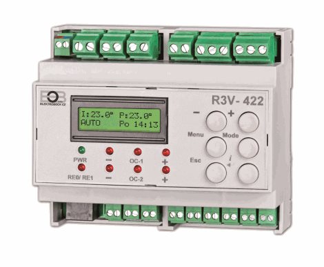 R3V-422 Regulátor tří a čtyřcestných ventilů