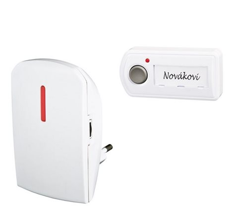 BZ11 antracit Bezdrátový zvonek - 230V AC