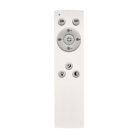 WO763 Solight LED stropní světlo Star, kulaté, 24W,1440lm, dálkové ovládání, 37cm 3