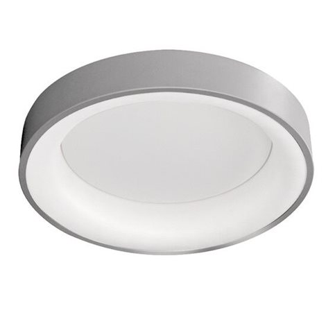 WO768-G LED stropní světlo kulaté Treviso, 48W, 2880lm, stmívatelné, dálk. ovládání, šedá 3