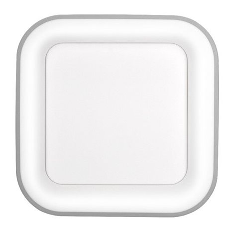 WO769-G LED stropní světlo čtvercové Treviso, 48W, 2880lm, stmívatelné, dálkové ovládání 2