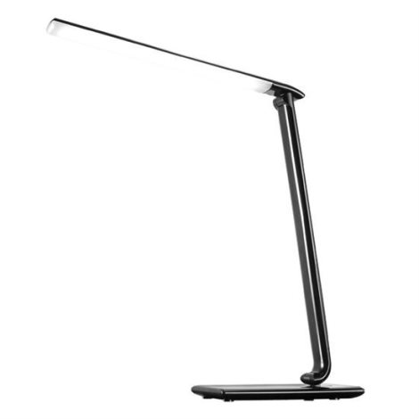 WO37-B LED stolní lampička stmívatelná, 12W, volba teploty světla, černý lesk 1