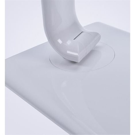WO37-W LED stolní lampička stmívatelná, 12W, volba teploty světla, bílý lesk 3