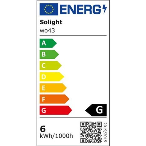 WO43 LED stmívatelná stolní lampička s displejem, 6W, volba teploty světla, bílý lesk 3