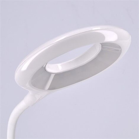 WO44 LED stolní lampička nabíjecí, 5W, RGB podsvícení, stmívatelná, USB napájení 6