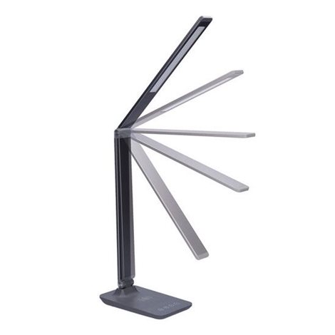 WO55-G LED stmívatelná lampička s bezdrátovým nabíjením,  10W, změna chromatičnosti, šedá 3