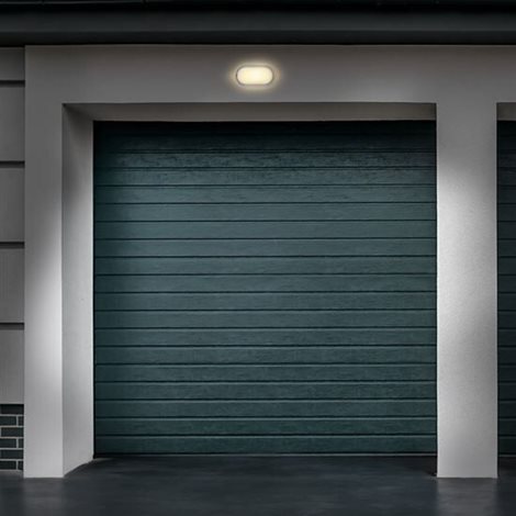 WO744-G LED venkovní osvětlení oválné, 13W, 910lm, 4000K, IP54, 21cm, šedá barva 3