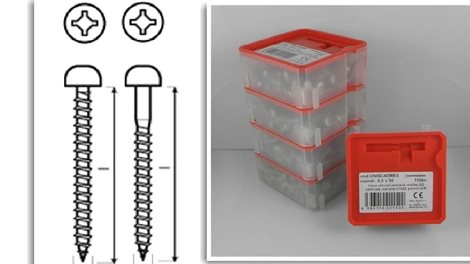 Deskovrut 5,0 x 50 UQ ZnB PAN Q - box 75ks 1