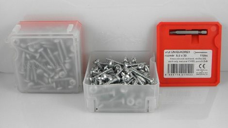 Deskovrut 5,0 x 50 UQ ZnB PAN Q - box 75ks 3