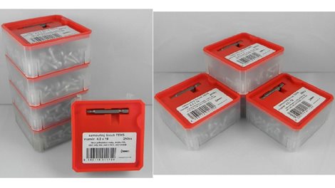 Deskovrut 3,0 x 16 UQ ZnŽl Q - box 550ks 4