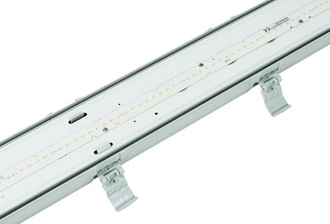 NANOTTICA 1.4ft PC 6400/840 ML Svítidlo průmyslové LED 1x6500lm 38,5W IP66/IP69 multilumen 7