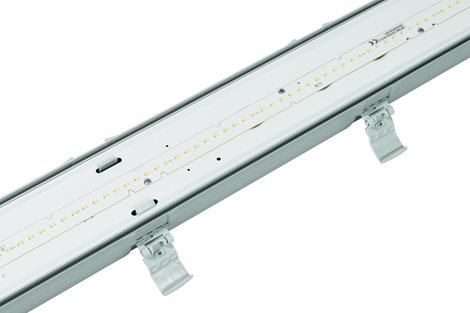 NANOTTICA 1.5ft ABS 8000/840 ML Svítidlo průmyslové LED 1x8000lm 47,4W IP66/IP69 multilumen 6