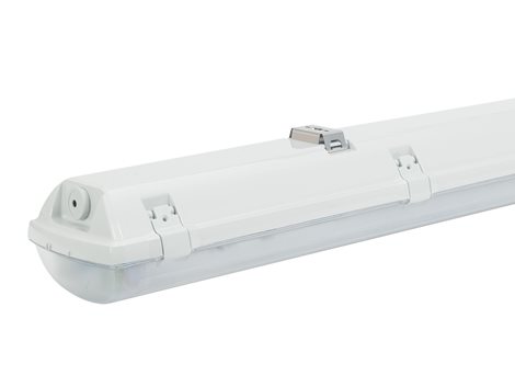PRIMA LED TUBE 2x150 PC Svítidlo průmyslové provedení bez LED trubic 230V AC 38,2W IP66 5