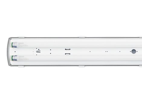 PRIMA LED TUBE 2x150 PC Svítidlo průmyslové provedení bez LED trubic 230V AC 38,2W IP66 6
