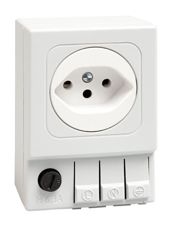 03502.0-01 SD 035 Zásuvka elektrická AC 250V, 10A,  CH
