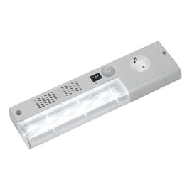 02531.1-00 Svítilna SL 025 AC 100-240V 4W 560Lm uchycení šroub/magnet vypínač/poh. čidlo zásuvka