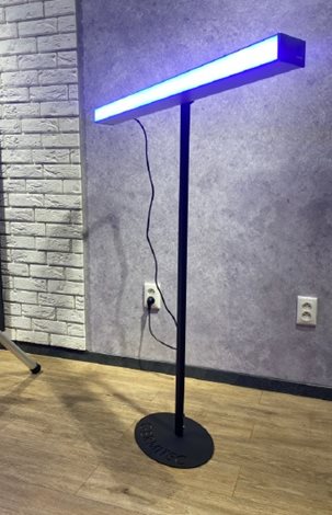 LumiFlexi405 Světlo se stojanem bez paravanu 4