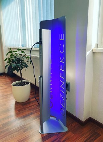 LumiNano405 Světlo se stojanem a paravanem velké 5