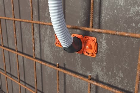 P754 Koncová betonová průchodka M20/25 4