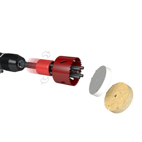 P794 Vykružovací korunka s automatickým vysunutím jádra 3