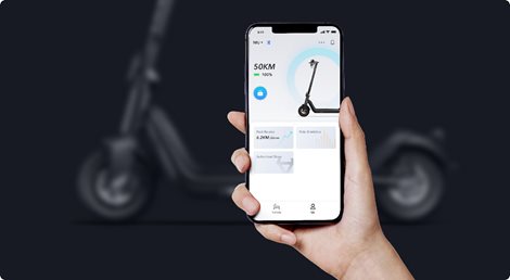 NIU KQi3 Pro Black Smart elektrická skládací koloběžka 10