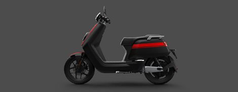 NIU NQi GTS Black/red stripes Smart elektrický skútr 3