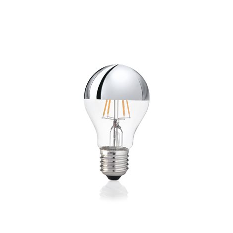 LED filament žárovka E27 A60 8W 770lm 3000K CRI80, nestmívatelná