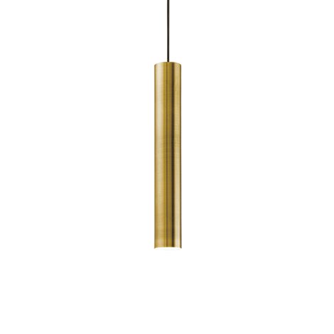 LOOK SP1 SMALL závěsné svítidlo 1x GU10 LED 7W 610lm 3000K 40x6cm IP20, antická mosaz