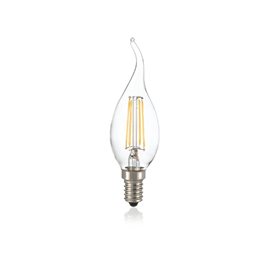 CLASSIC COLPO VENTO LED žárovka E14 BA35 4W 420lm 3000K čiré, stmívatelné
