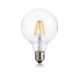 CLASSIC GLOBO LED filamentová žárovka E27 G95 8W 680lm 3000K čirá, stmívatelná