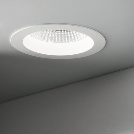 BASIC ACCENT podhledové LED svítidlo 15W 1500lm 3000K On-Off 52° CRI80 14,4cm kulaté IP20, bílé 2