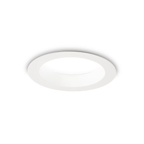 BASIC WIDE podhledové LED svítidlo 15W 1750lm 3000K On-Off 87° CRI80 14,4cm kulaté IP20, bílé 1