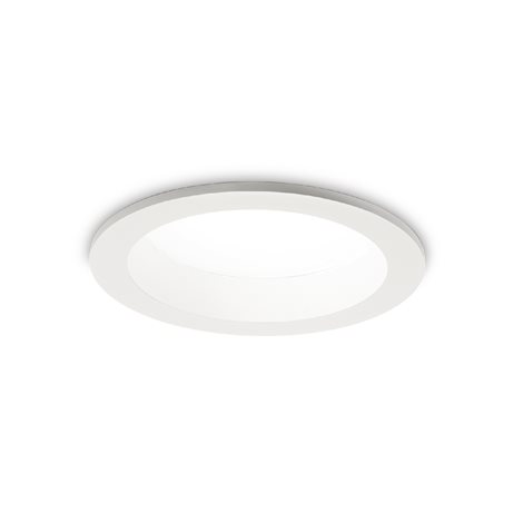 BASIC WIDE podhledové LED svítidlo 20W 2400lm 3000K On-Off 87° CRI80 14,4cm kulaté IP20, bílé 1