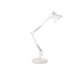 WALLY TL1 stolní lampa 1x E27 42W bez zdroje 84cm IP20, bílá
