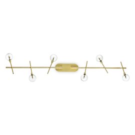 MARACAS PL6 přisazené svítidlo 6x G4 LED 2W 160lm 3000K IP20, mosazné