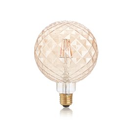 LAMPADINA VINTAGE PEARL LED filamentová žárovka E27 4W 340lm 1800K nestmívatelná, jantarová