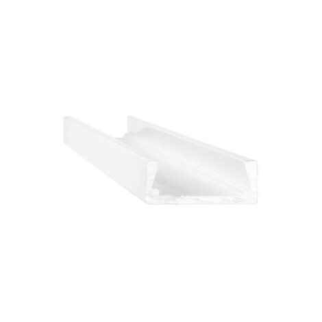 SLOT SURFACE přisazený profil 15x5mm 2m, hliníkový 1