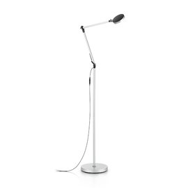 FUTURA stojací LED lampa 12,5W 1100lm 4000K 145cm IP20, hliníková