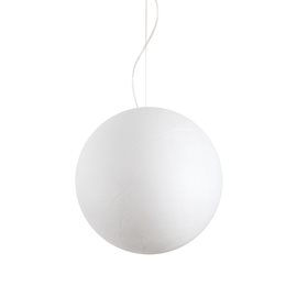 CARTA SP1 D50 závěsné svítidlo 1x E27 25W bez zdroje 50cm IP20, bílé