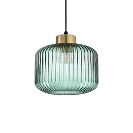 MINT-2 SP1 závěsné svítidlo 1x E27 60W bez zdroje 24cm IP20, zelené