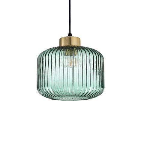 MINT-2 SP1 závěsné svítidlo 1x E27 60W bez zdroje 24cm IP20, zelené 1