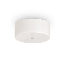 ROSONE MAGNETICO 1 Stropní základna - 1 vývod kulatá 9cm, bílá 