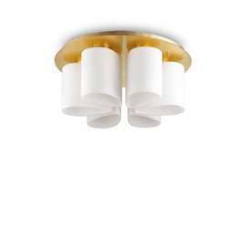 DAISY PL6 stropní přisazené svítidlo 6x E27 60W bez zdroje 60cm IP20, zlaté