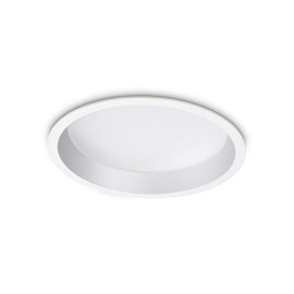 DEEP FI zápustné LED svítidlo 30W 4150lm 3000K 21cm IP20, bílé